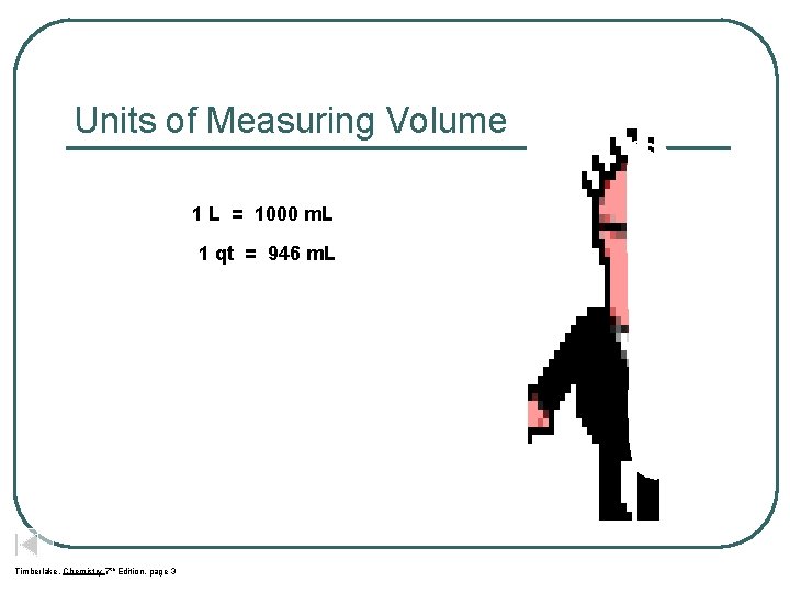 Units of Measuring Volume 1 L = 1000 m. L 1 qt = 946