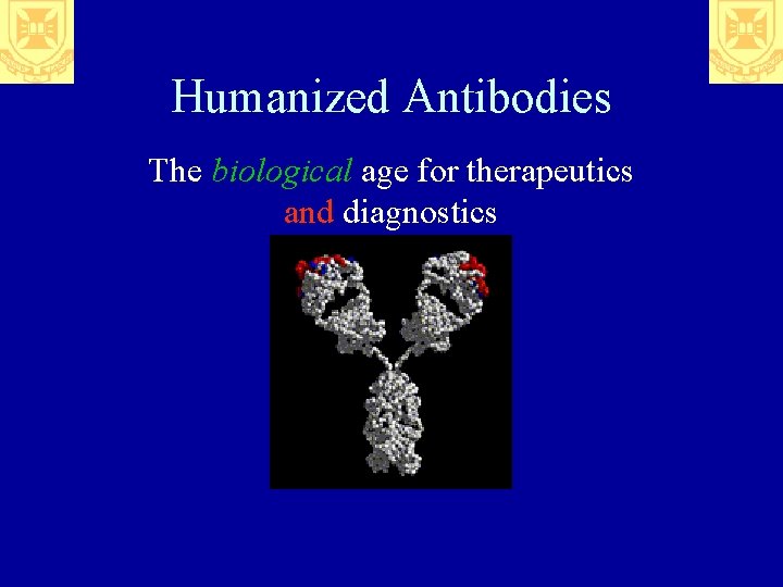 Humanized Antibodies The biological age for therapeutics and diagnostics 