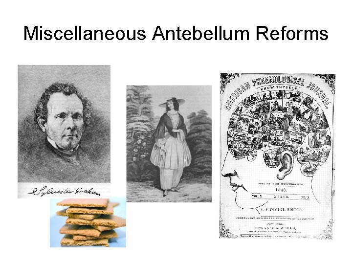 Miscellaneous Antebellum Reforms 