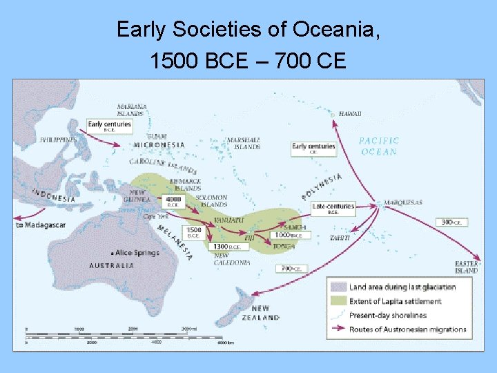 Early Societies of Oceania, 1500 BCE – 700 CE 