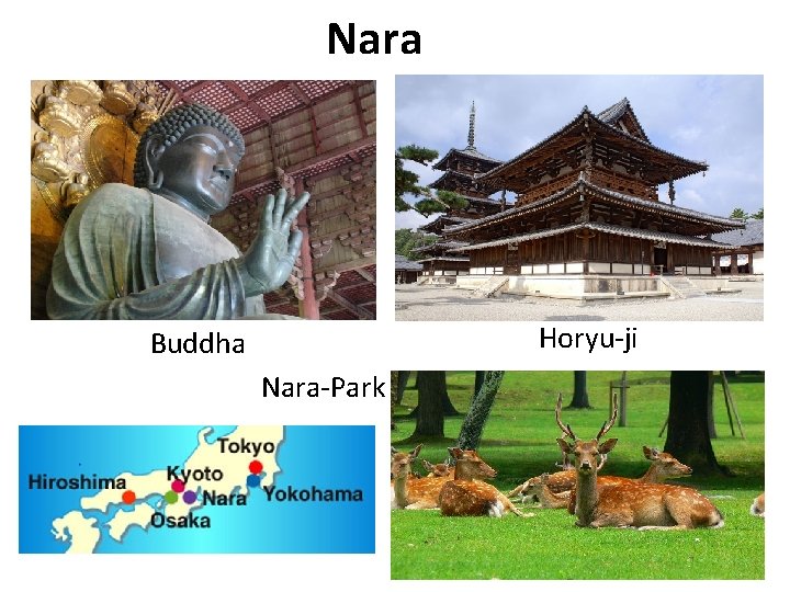 Nara Horyu-ji Buddha Nara-Park 