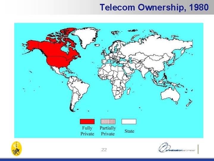 Telecom Ownership, 1980 22 