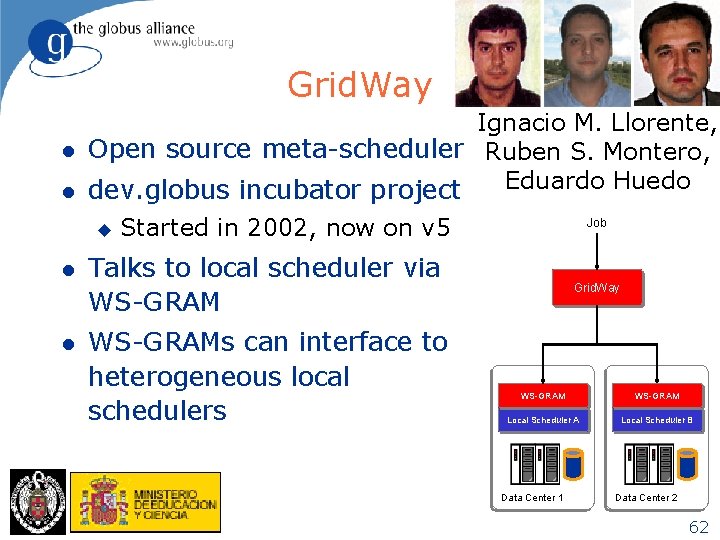 Grid. Way l l Ignacio M. Llorente, Open source meta-scheduler Ruben S. Montero, Eduardo