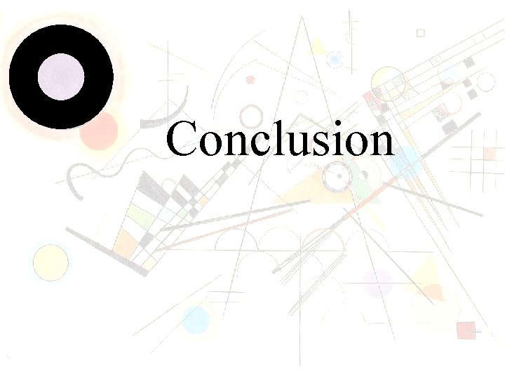 Conclusion 
