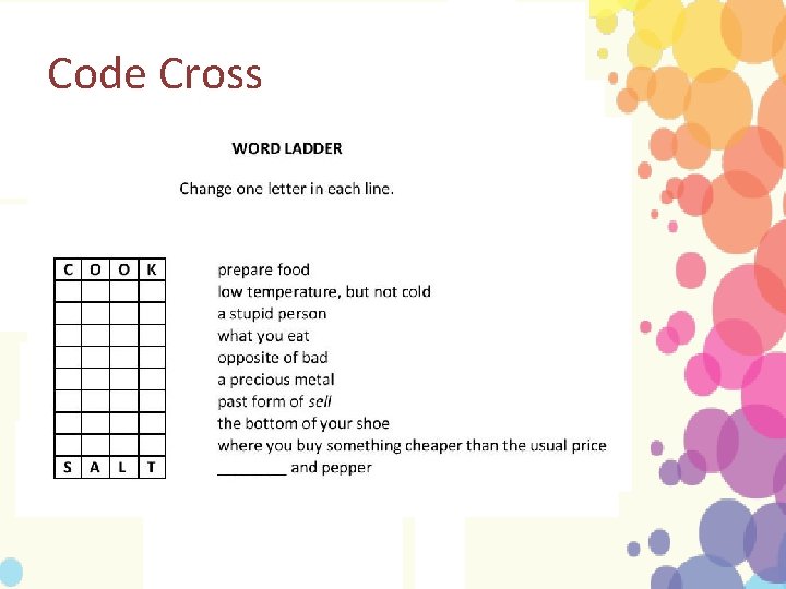 Code Cross 