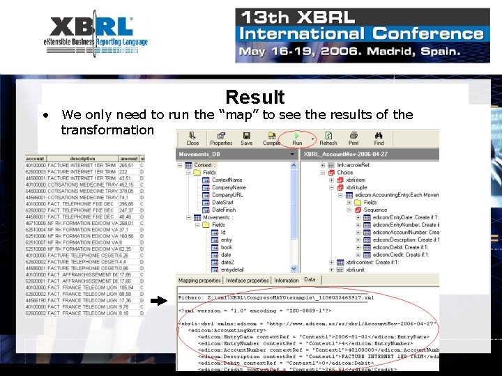 Result • We only need to run the “map” to see the results of