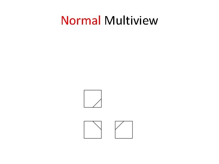 Normal Multiview 