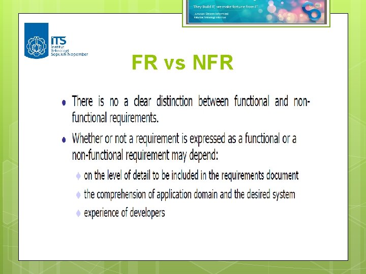 FR vs NFR 
