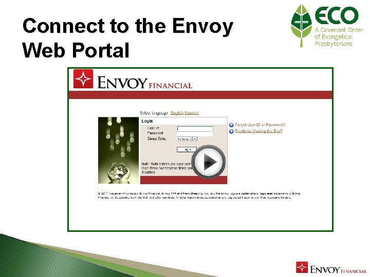 Connect to the Envoy Web Portal 