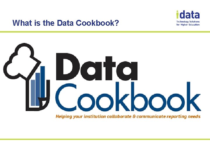 What is the Data Cookbook? 