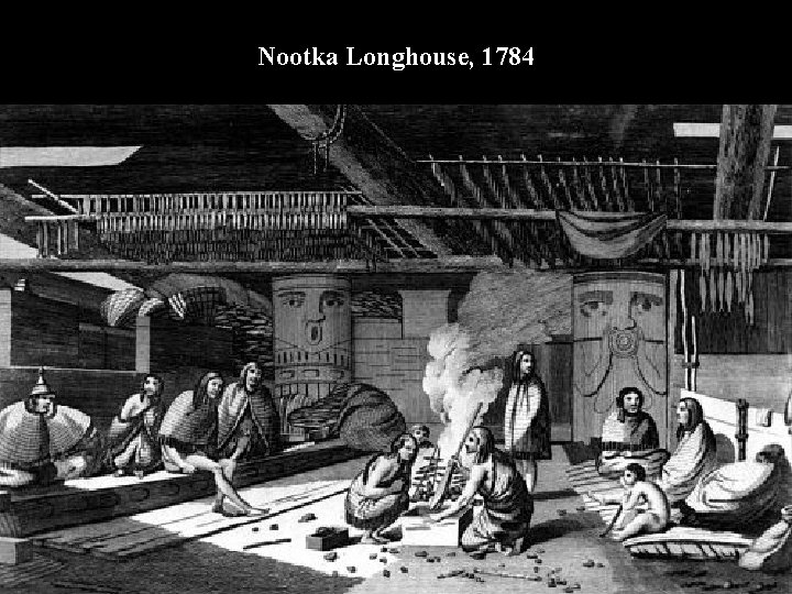 Nootka Longhouse, 1784 