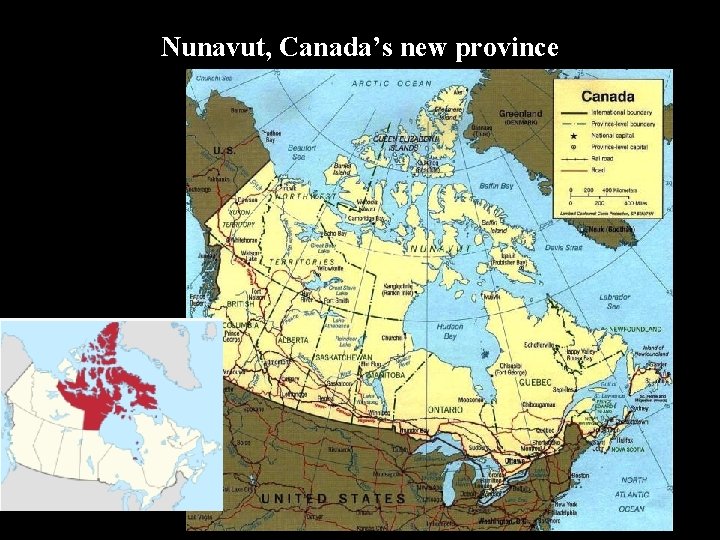 Nunavut, Canada’s new province 