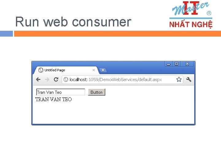 Run web consumer 