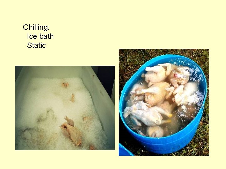 Chilling: Ice bath Static 