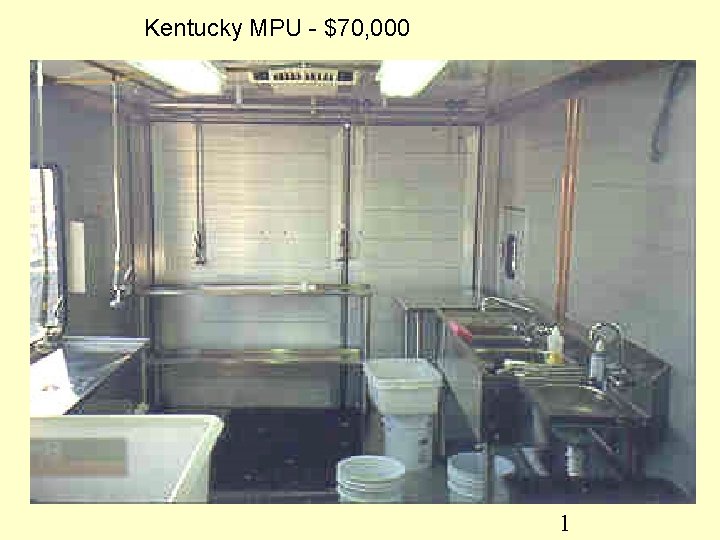 Kentucky MPU - $70, 000 1 