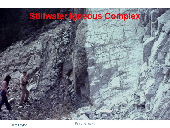 Stillwater Igneous Complex Jeff Taylor Pristine rocks 4 
