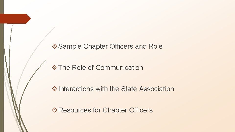  Sample Chapter Officers and Role The Role of Communication Interactions with the State