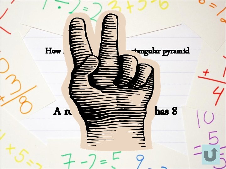 How many edges does a rectangular pyramid have? A rectangular pyramid has 8 edges.