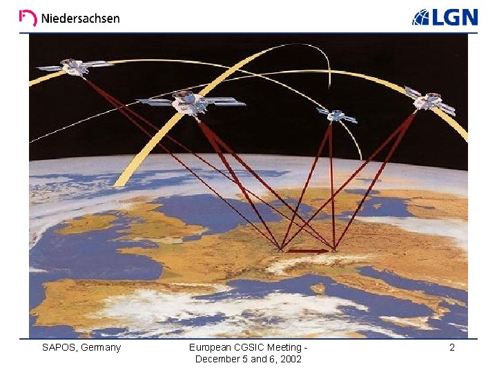 SAPOS, Germany European CGSIC Meeting December 5 and 6, 2002 2 