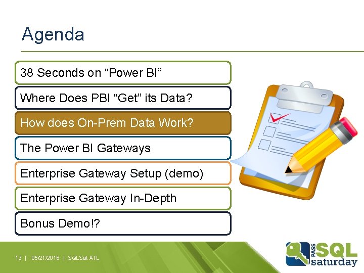 Agenda 38 Seconds on “Power BI” Where Does PBI “Get” its Data? How does