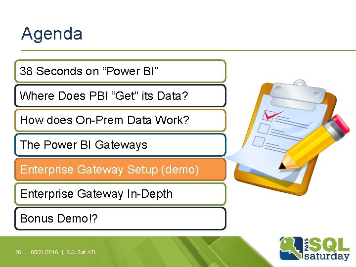 Agenda 38 Seconds on “Power BI” Where Does PBI “Get” its Data? How does