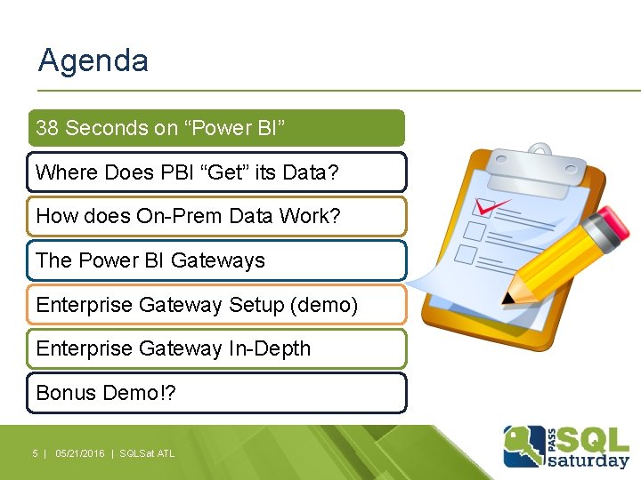 Agenda 38 Seconds on “Power BI” Where Does PBI “Get” its Data? How does