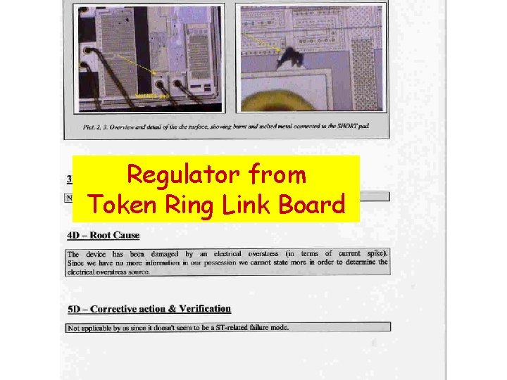 Regulator from Token Ring Link Board 