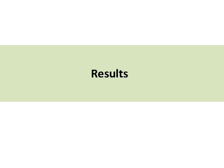 Results 