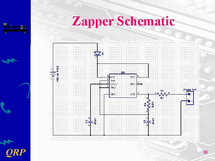 Zapper Schematic QRP 10 