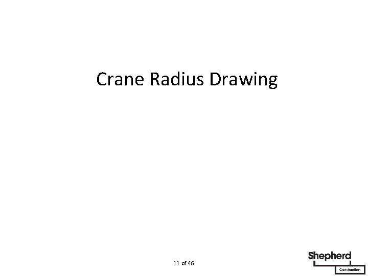  Crane Radius Drawing 11 of 46 