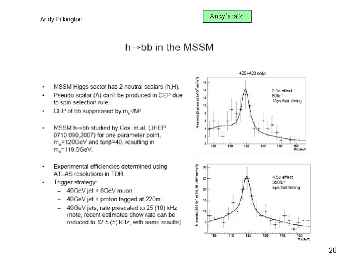 Andy’s talk 20 