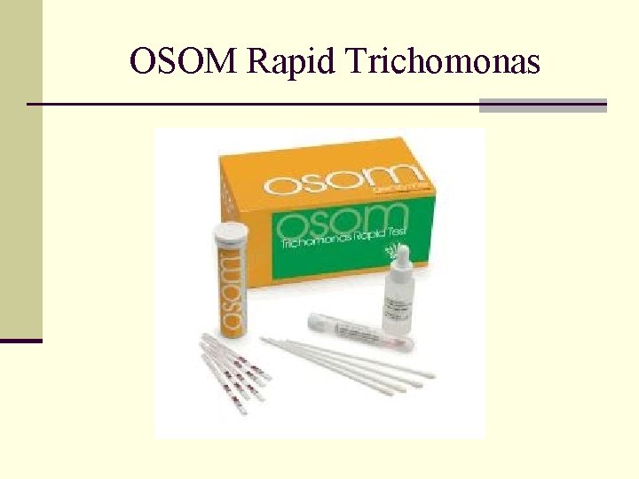 OSOM Rapid Trichomonas 