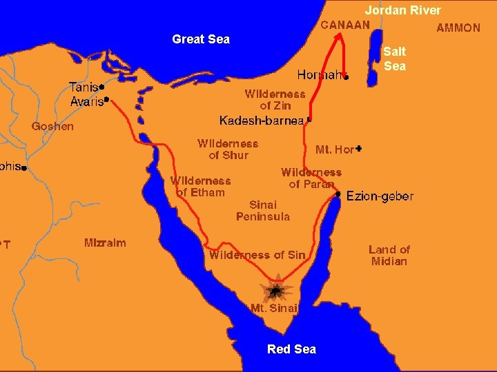 Jordan River Great Sea Salt Sea FIRSTBORN Red Sea 