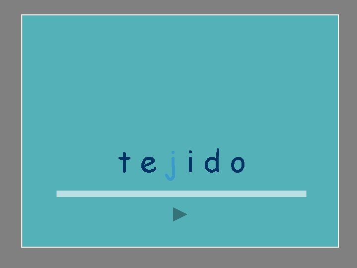 tejido 