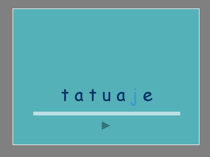 tatuaje 