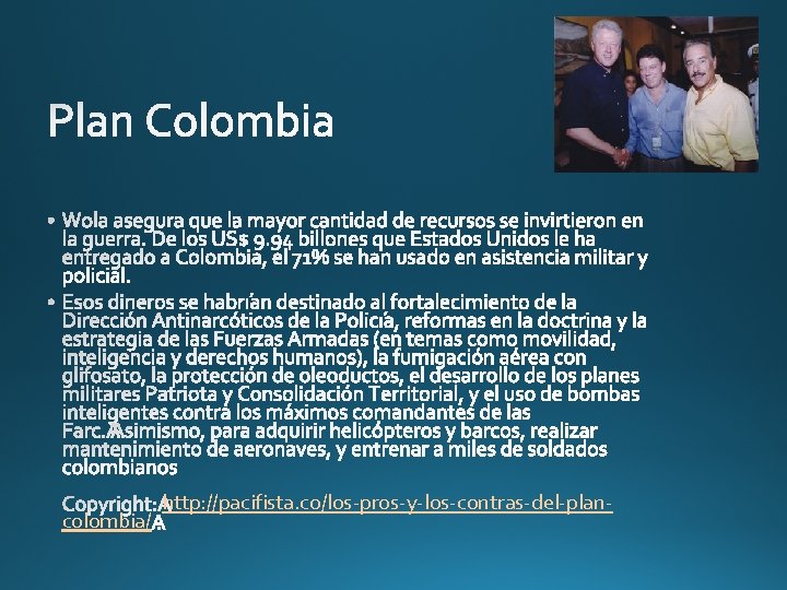 colombia/ http: //pacifista. co/los-pros-y-los-contras-del-plan- 