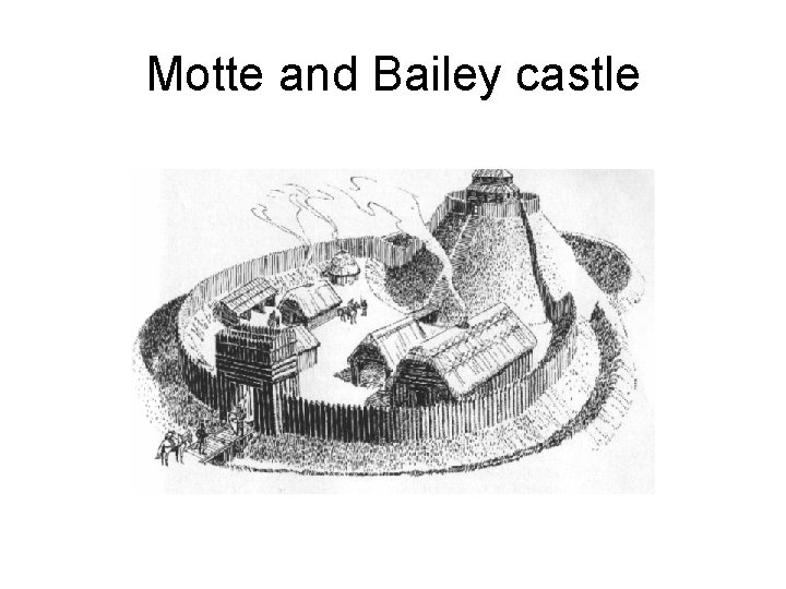 Motte and Bailey castle 