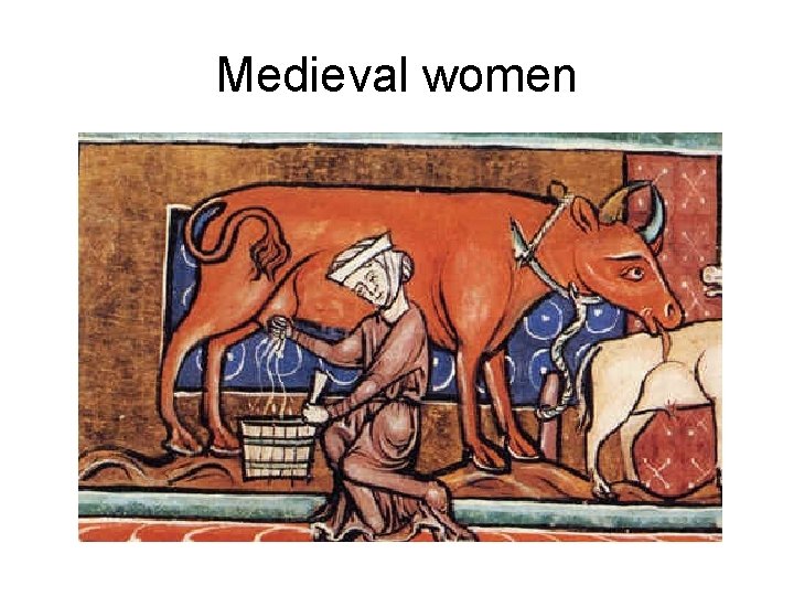 Medieval women 