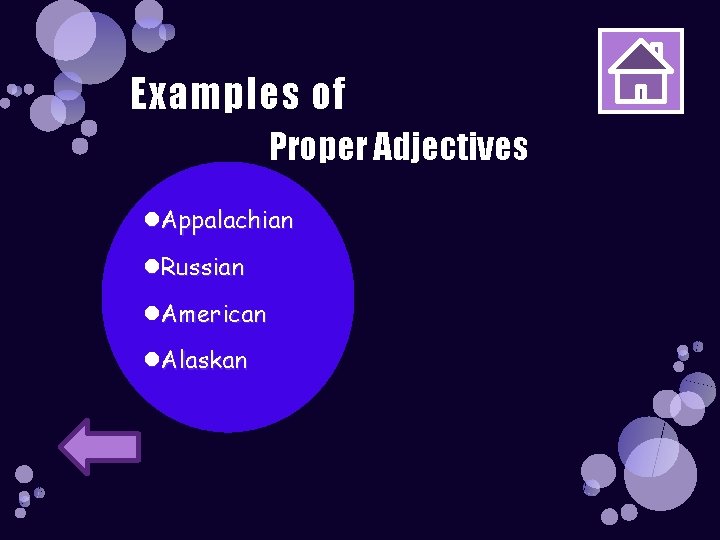 Adjectives Prepared by Zoraya Perez as partial requirement