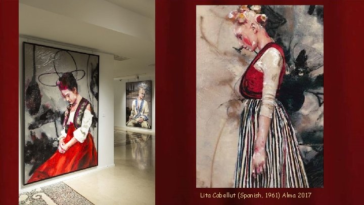 Lita Cabellut (Spanish, 1961) Alma 2017 