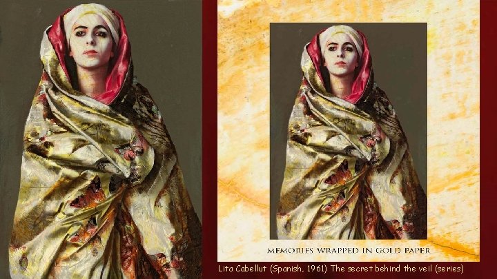 Lita Cabellut (Spanish, 1961) The secret behind the veil (series) 