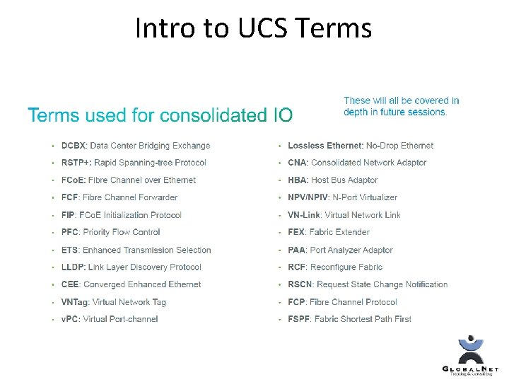 Intro to UCS Terms 