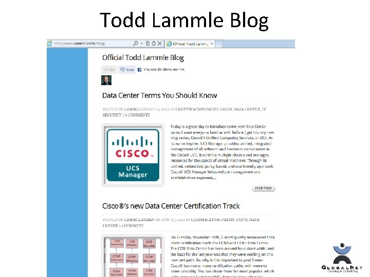Todd Lammle Blog 