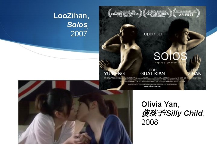 Loo. Zihan, Solos, 2007 Olivia Yan, 傻孩子/Silly Child, 2008 