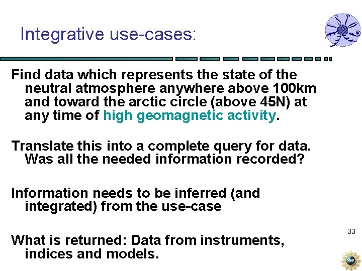 Integrative use-cases: Find data which represents the state of the neutral atmosphere anywhere above