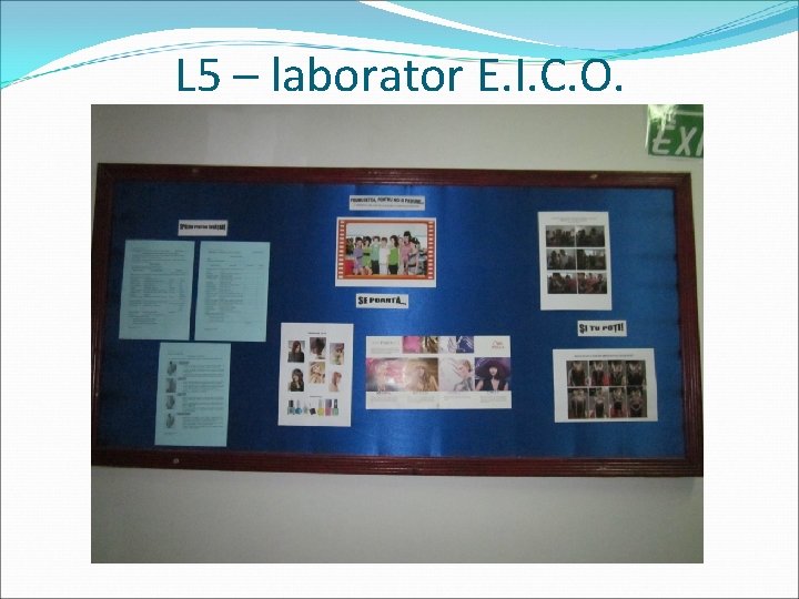 L 5 – laborator E. I. C. O. 