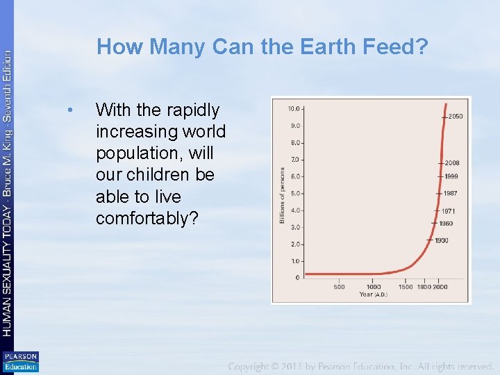 How Many Can the Earth Feed? • With the rapidly increasing world population, will