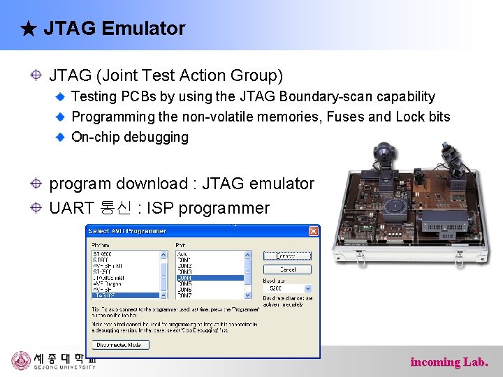 ★ JTAG Emulator JTAG (Joint Test Action Group) Testing PCBs by using the JTAG