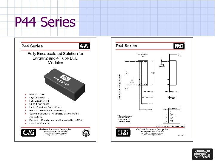 P 44 Series 