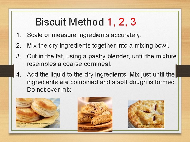 Biscuit Method Intro to Culinary Biscuit Method Rubbed